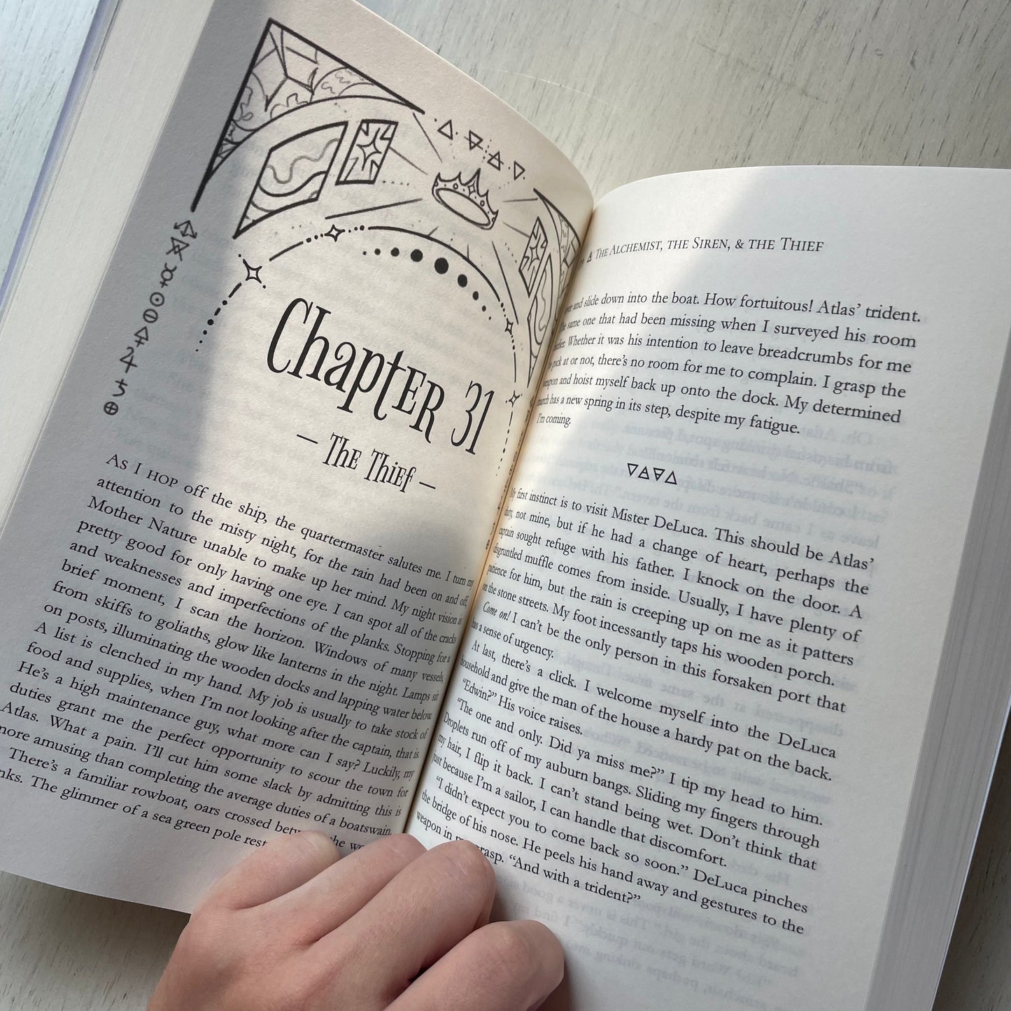 The Alchemist, the Siren, & the Thief (Paperback Misprints)