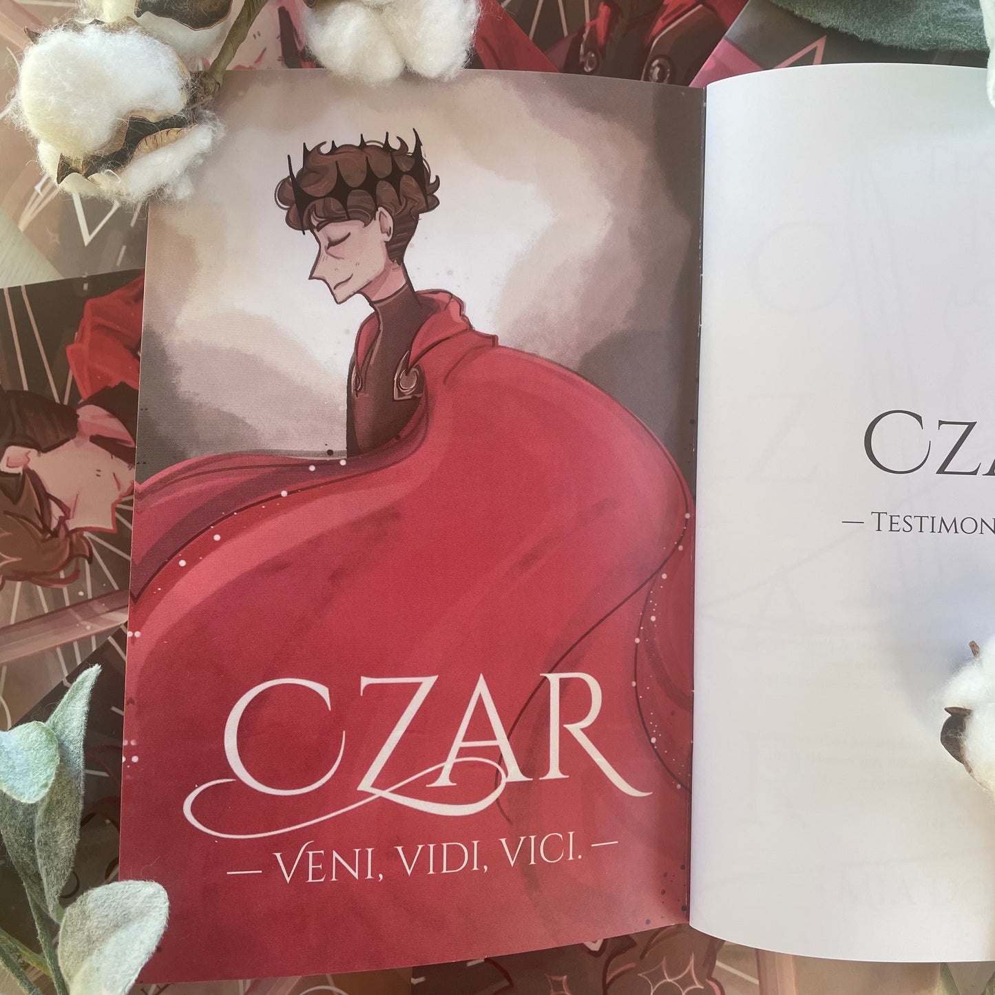 (Exclusive) Testimony No. 1 - Czar (Staple-Bound Hybrid Comic)