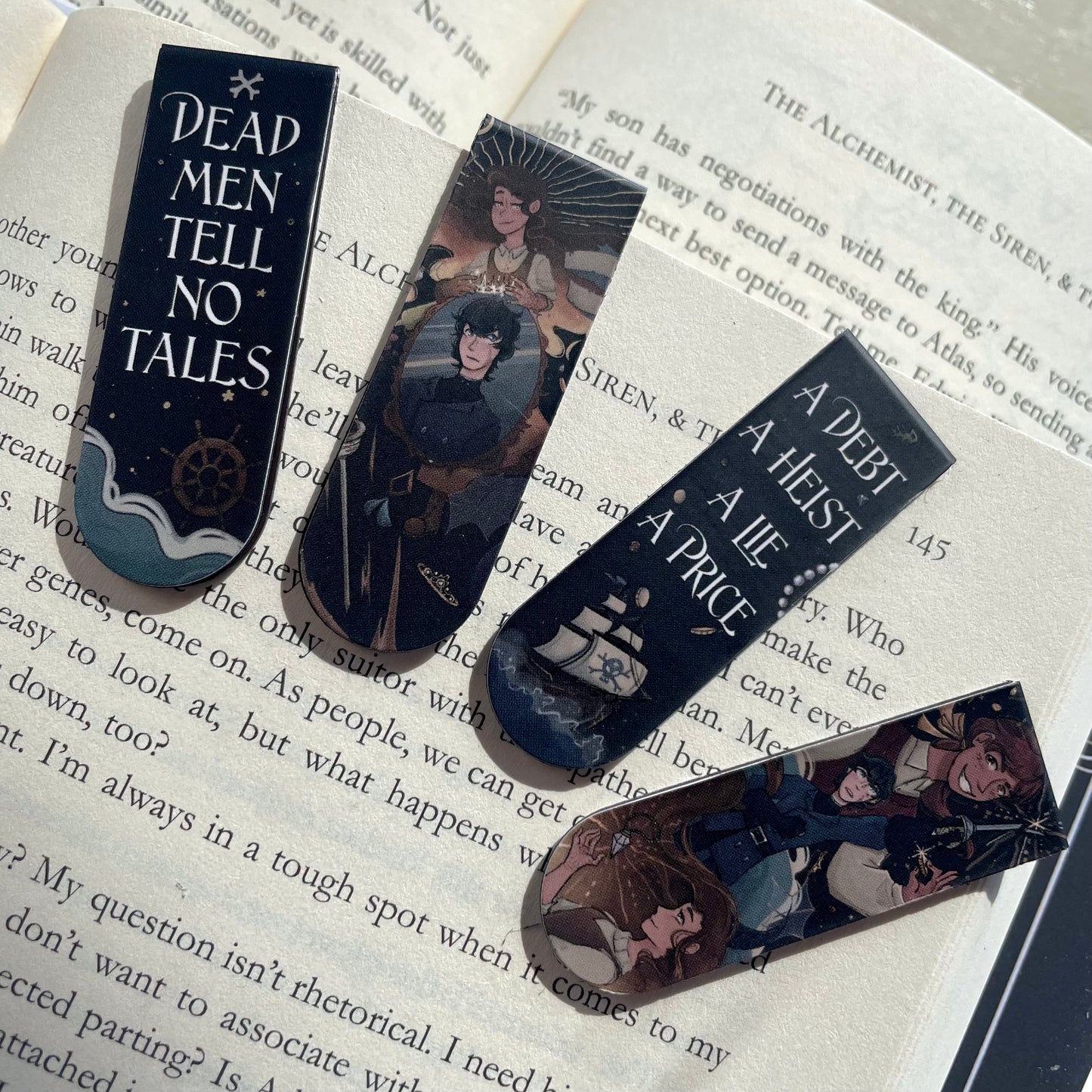 TATS&TT Magnetic Bookmarks (Set of 4)