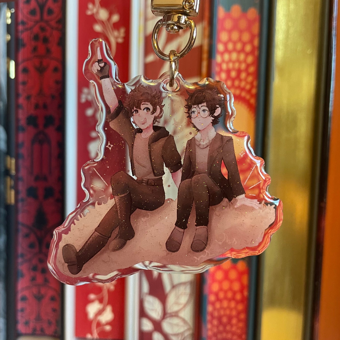 Julius & Soterios Keychain
