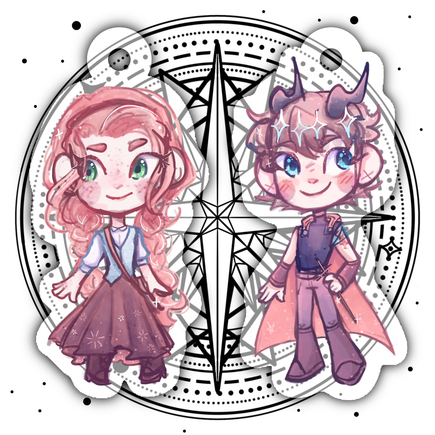 Hiro & Estella Charms (Wayfinder)