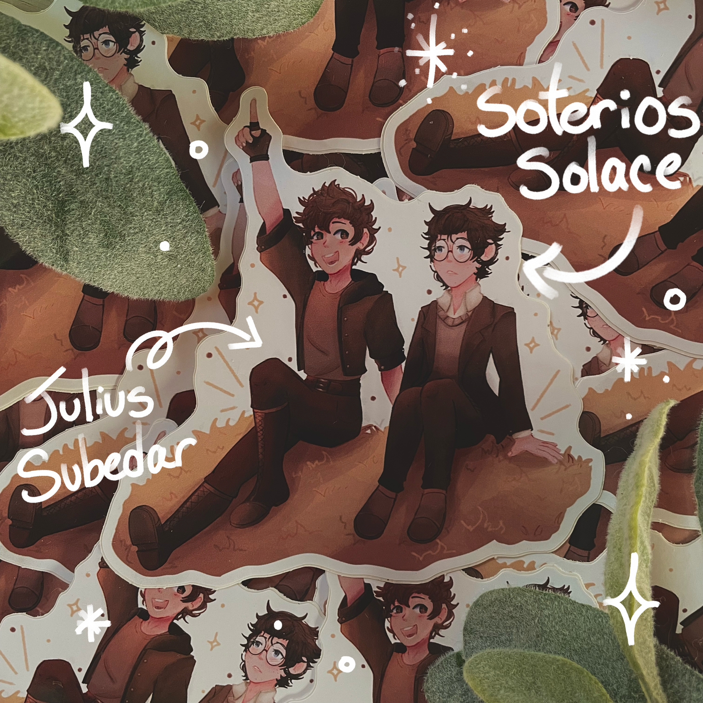 Julius & Soterios Sticker (Threads of Amends)