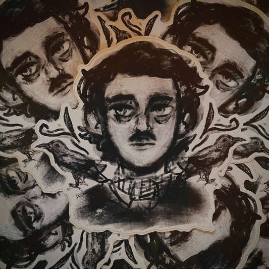 Edgar Allan Poe Sticker